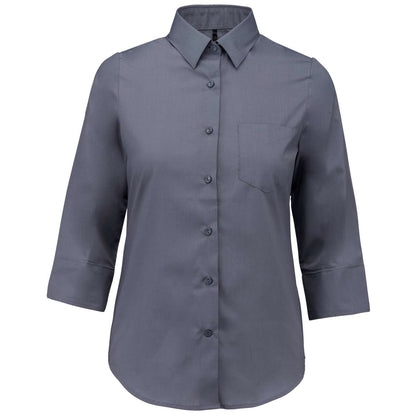 LADIES' 3/4 SLEEVED SHIRT - Urban Grey - Main