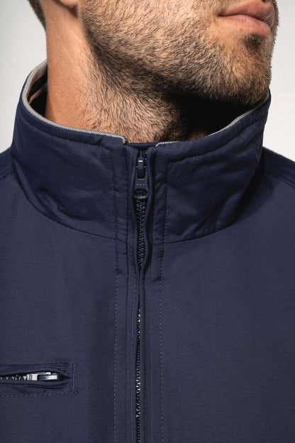 CITY BLOUSON JACKET - Black/White/Blue - Additional