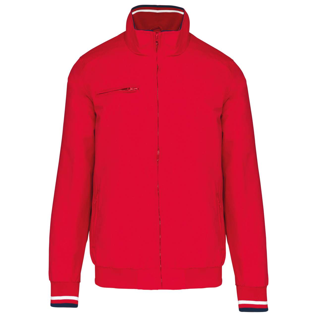 CITY BLOUSON JACKET - Red/White/Navy - Main