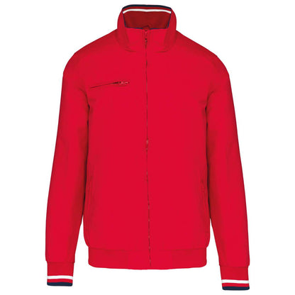 CITY BLOUSON JACKET - Red/White/Navy - Main