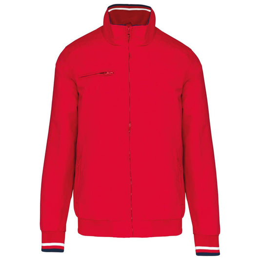 CITY BLOUSON JACKET - Red/White/Navy - Main