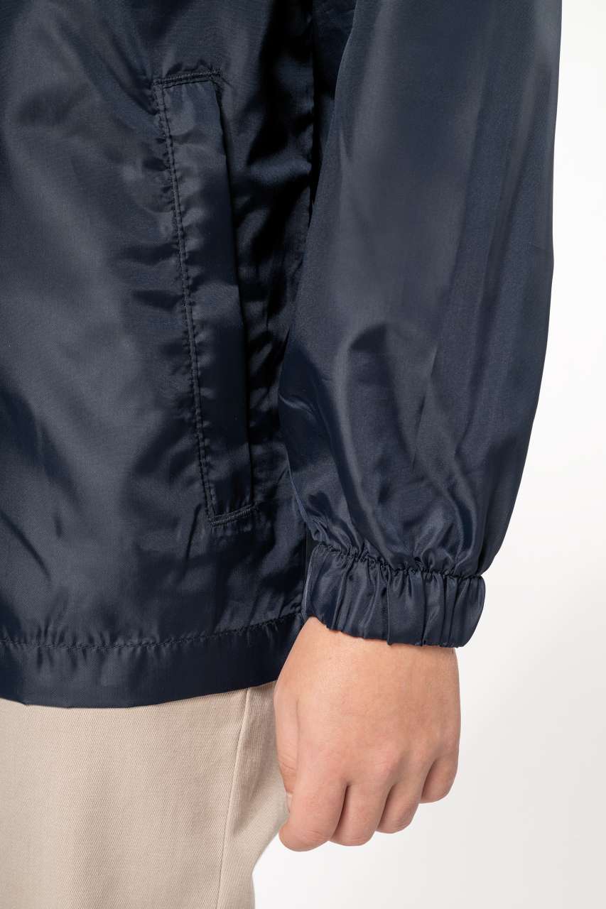 KID'S WINDBREAKER - Black - Additional