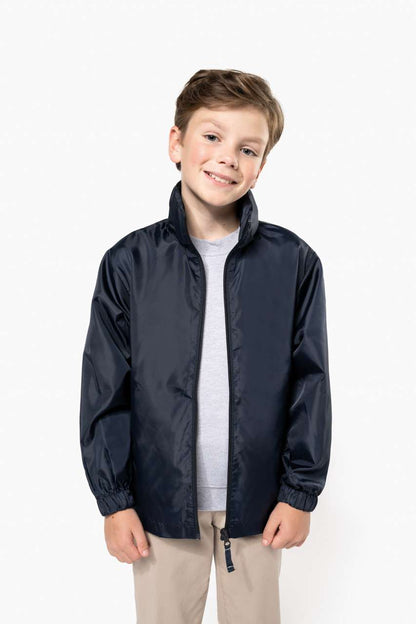 KID'S WINDBREAKER - Black - Model