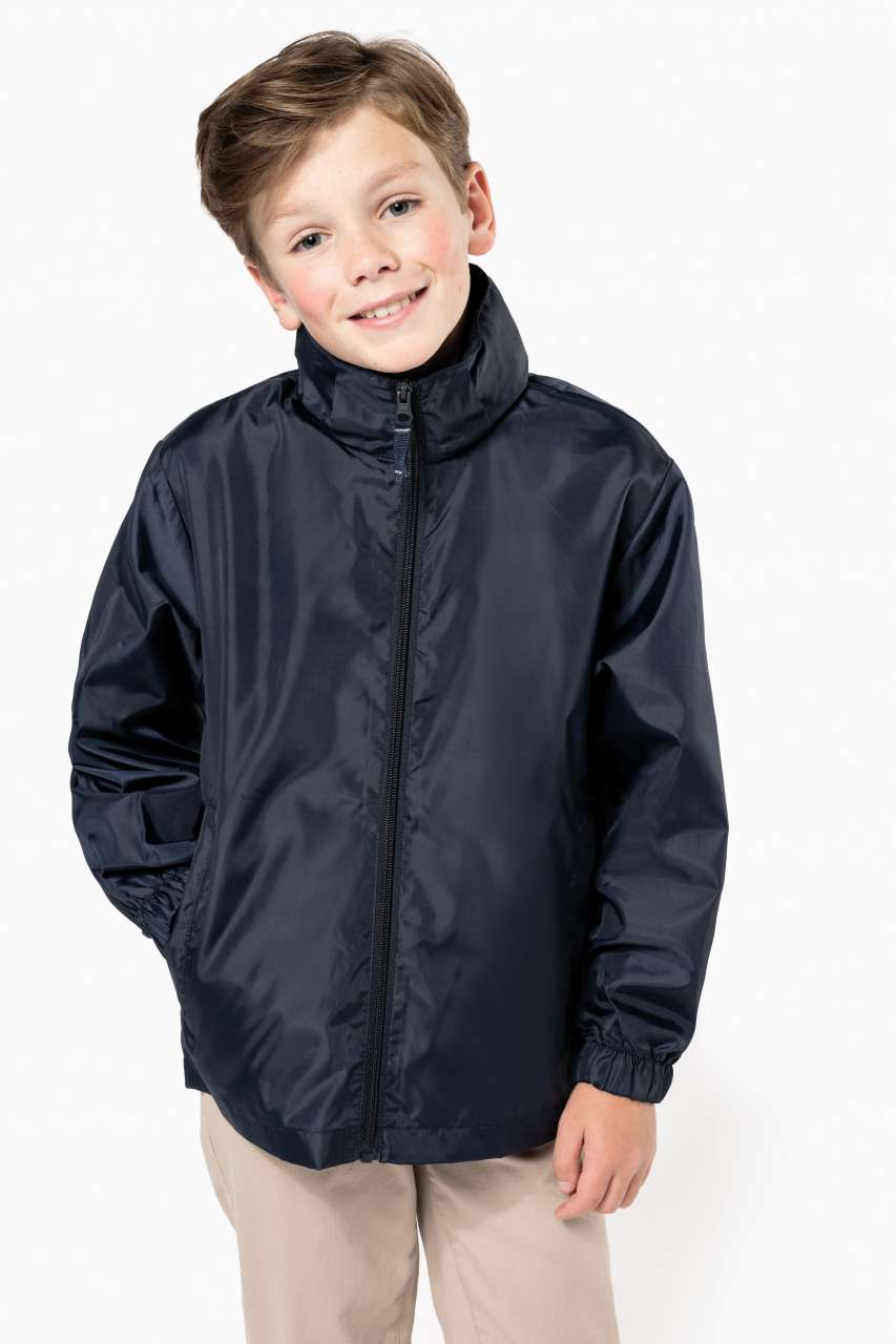 KID'S WINDBREAKER - Black - Additional