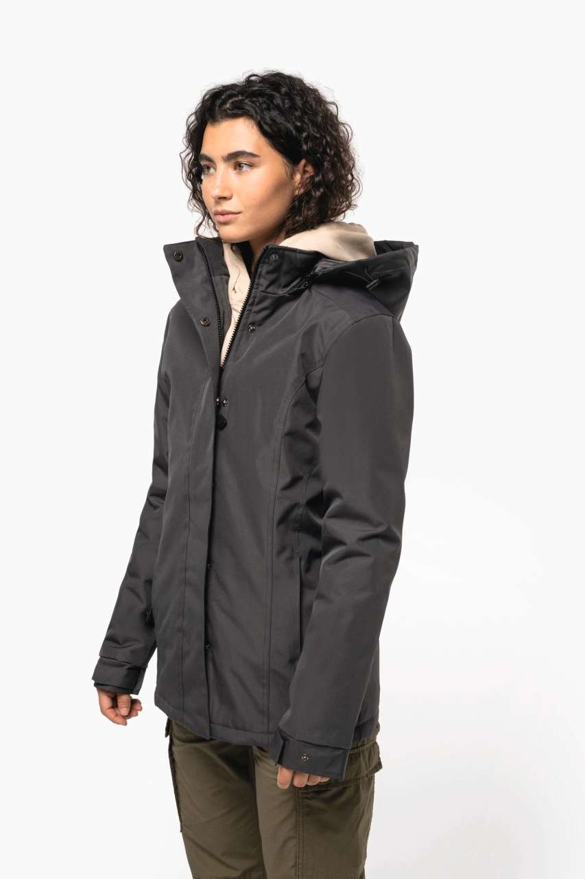 LADIES' PARKA - Snow Grey - Additional