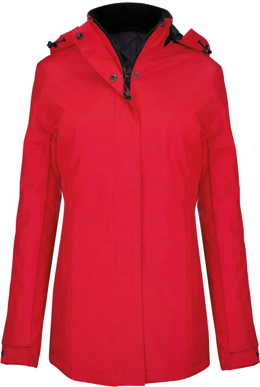 LADIES' PARKA - Red - Additional