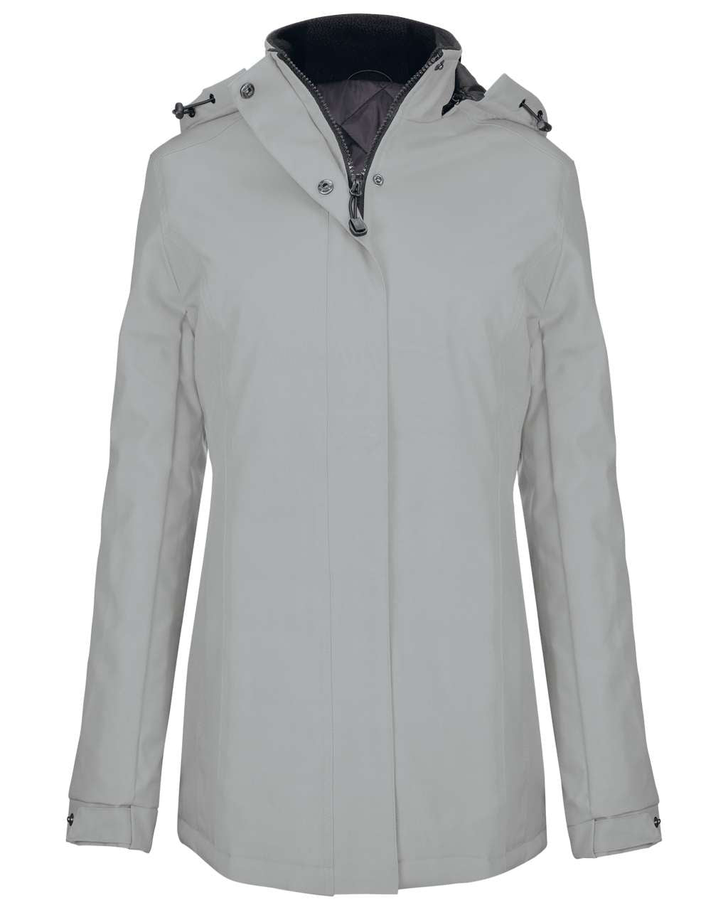 LADIES' PARKA - Snow Grey - Main