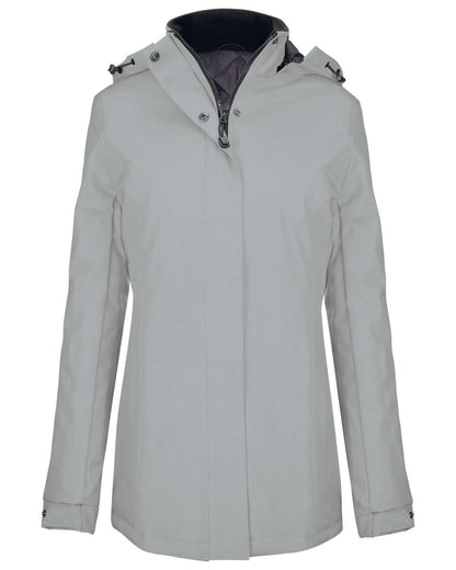 LADIES' PARKA - Snow Grey - Main