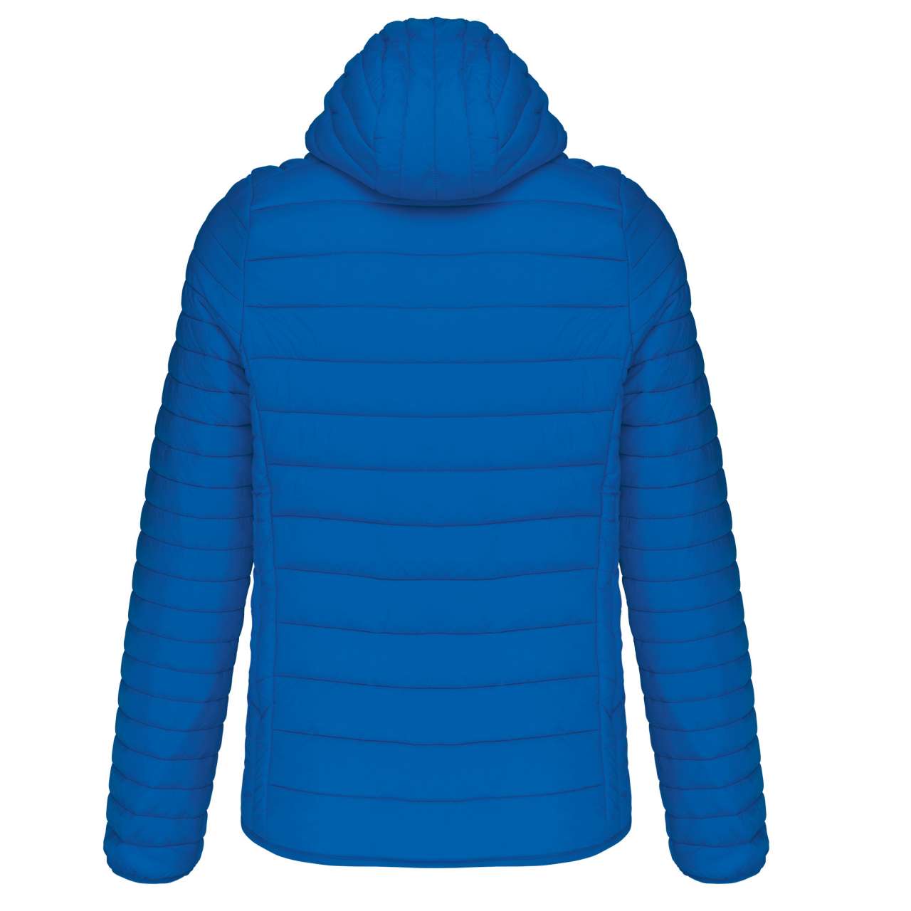 MEN'S LIGHTWEIGHT HOODED PADDED JACKET - Light Royal Blue - Main