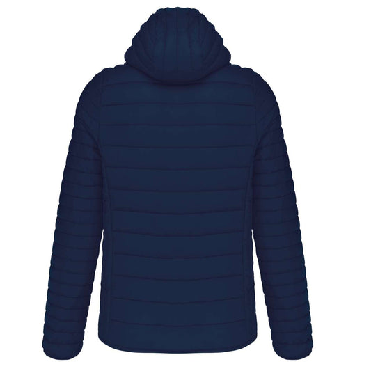 MEN'S LIGHTWEIGHT HOODED PADDED JACKET - Navy - Main
