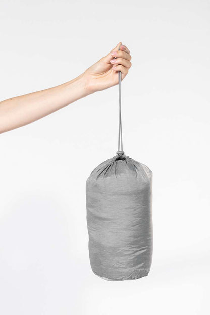 LADIES' LIGHTWEIGHT HOODED PADDED JACKET - Light Royal Blue - Additional