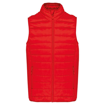 KIDS' LIGHTWEIGHT SLEEVELESS PADDED JACKET - Red - colorimageurl