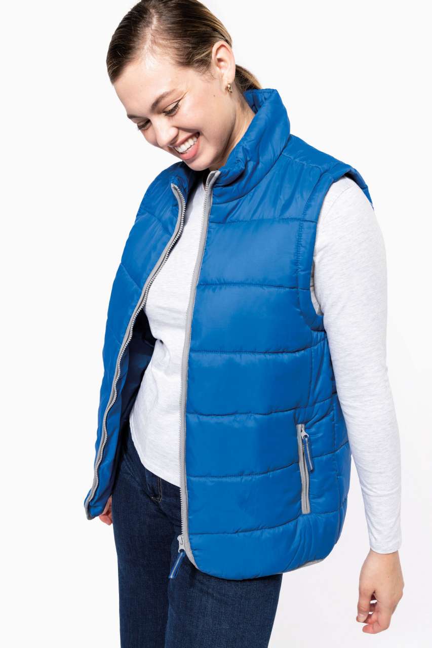 QUILTED BODYWARMER - Black - Additional
