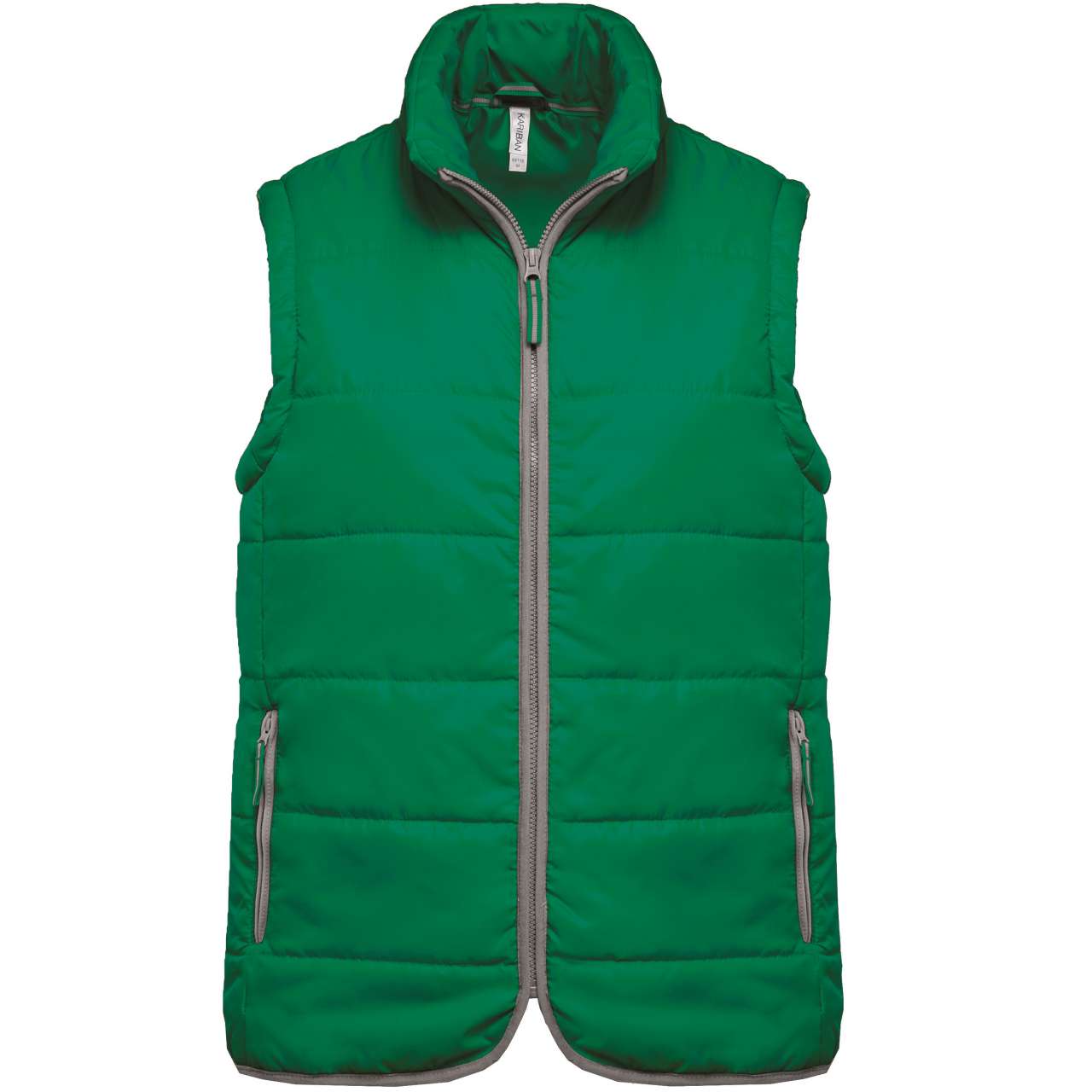 QUILTED BODYWARMER - Kelly Green - Main