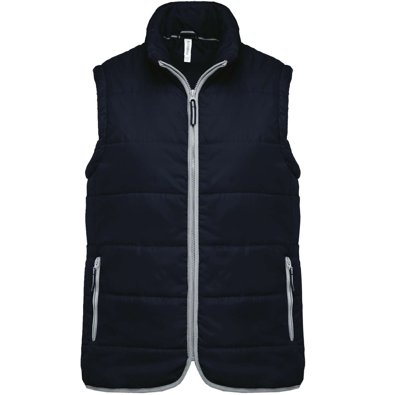 QUILTED BODYWARMER - Navy - Main