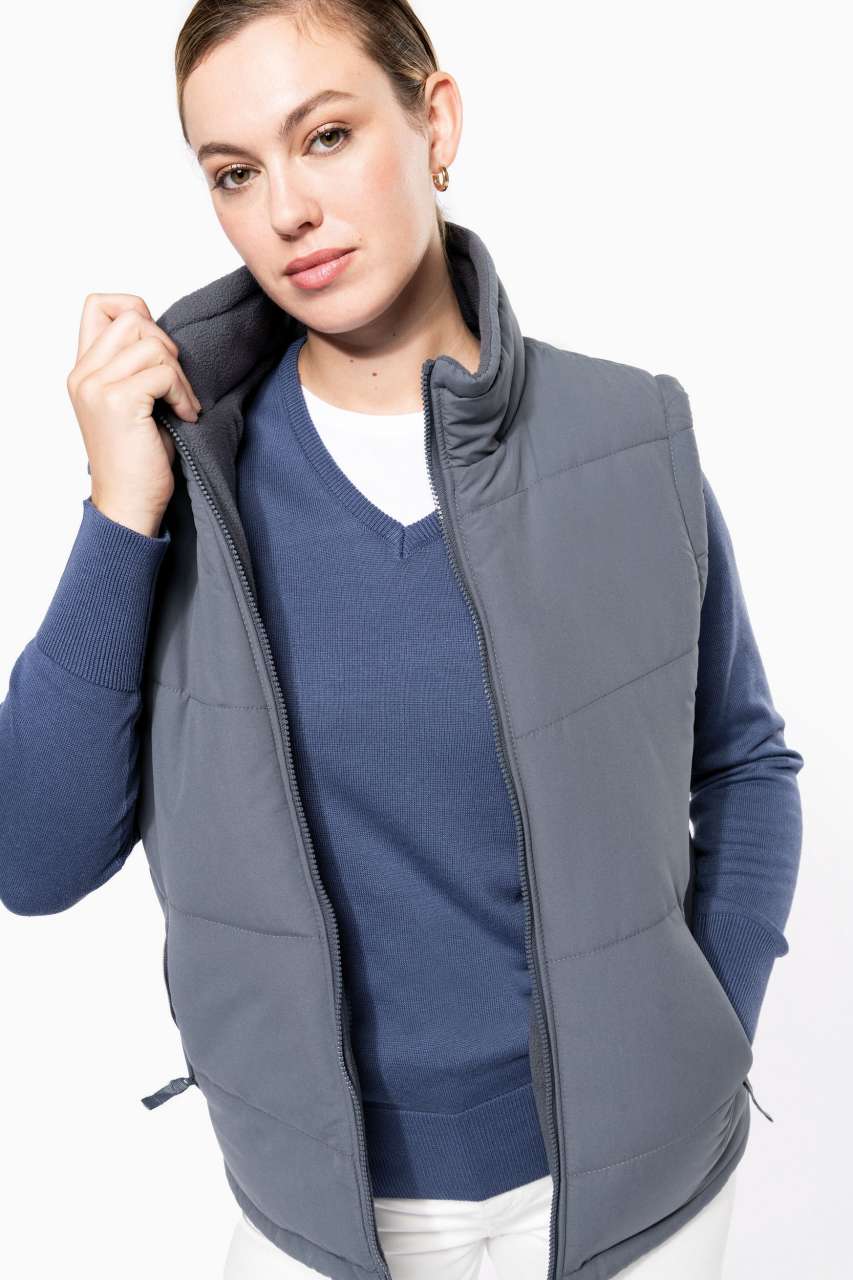 FLEECE LINED BODYWARMER - Black - Additional