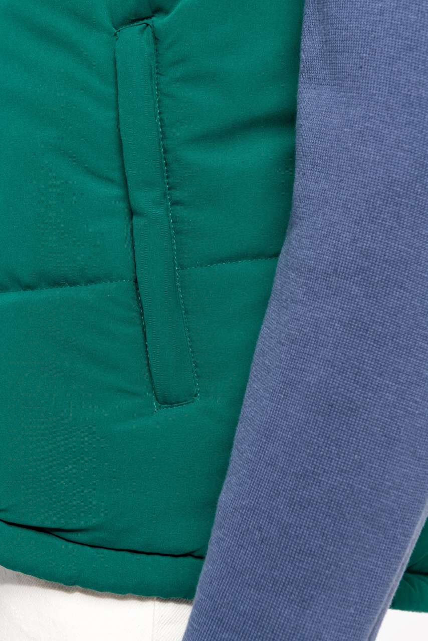 FLEECE LINED BODYWARMER - White - Additional