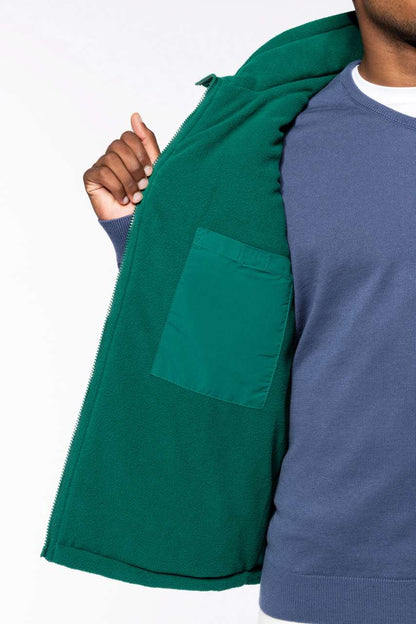 FLEECE LINED BODYWARMER - Light Royal Blue - Additional