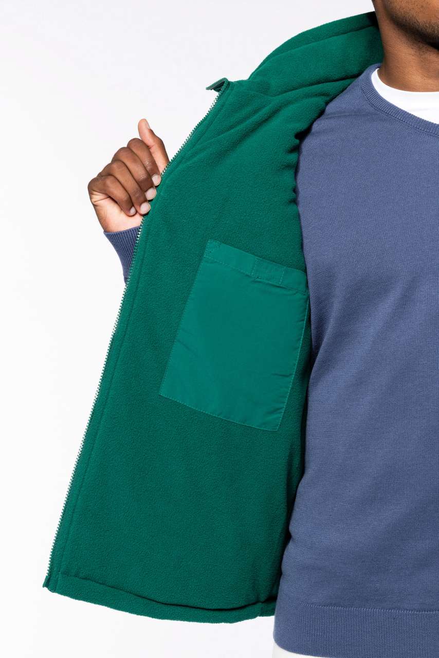 FLEECE LINED BODYWARMER - White - Additional