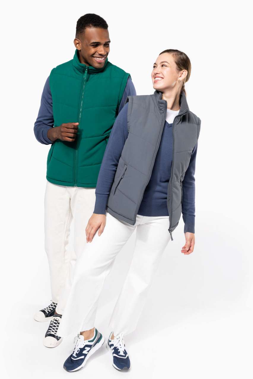 FLEECE LINED BODYWARMER - Black - Additional