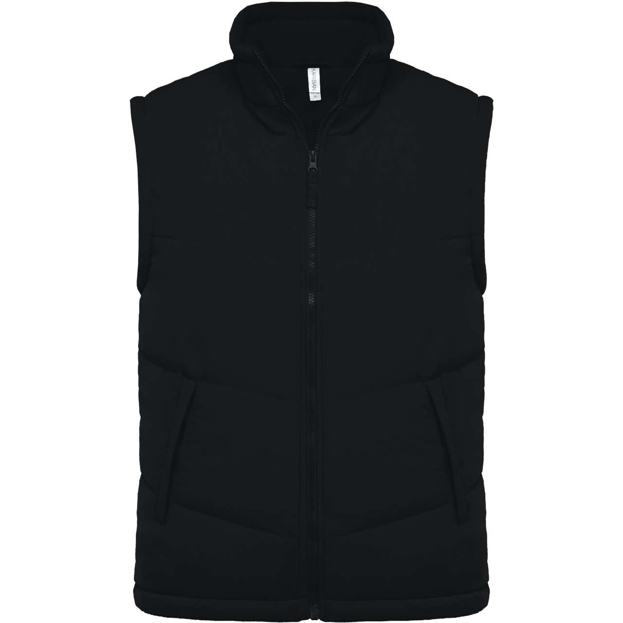 FLEECE LINED BODYWARMER - Black - Main