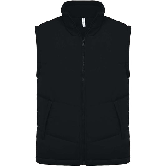 FLEECE LINED BODYWARMER - Black - Main
