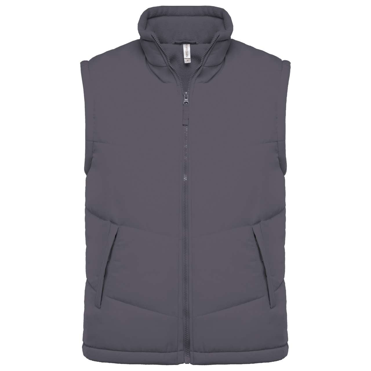 FLEECE LINED BODYWARMER - Convoy Grey - Main