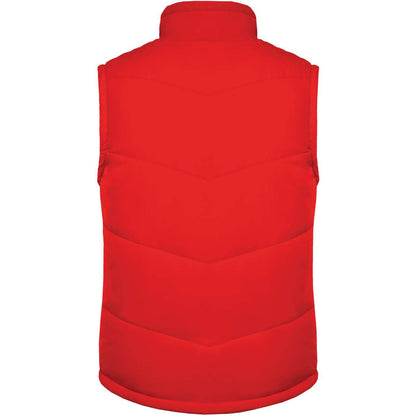 FLEECE LINED BODYWARMER - Red - Additional