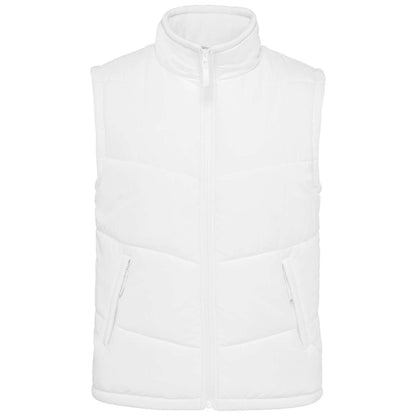 FLEECE LINED BODYWARMER - White - Main