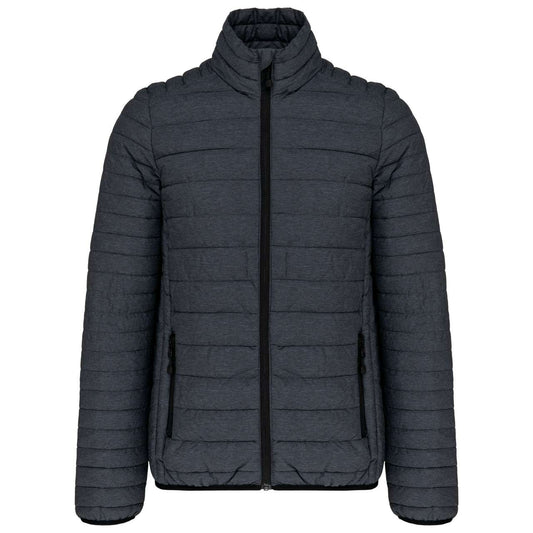 MEN'S LIGHTWEIGHT PADDED JACKET - Marl Dark Grey - Main