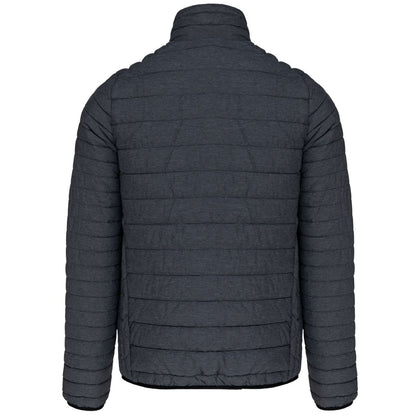 MEN'S LIGHTWEIGHT PADDED JACKET - Marl Dark Grey - Additional
