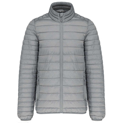 MEN'S LIGHTWEIGHT PADDED JACKET - Marl Silver - Main