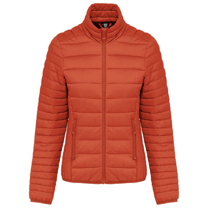 LADIES' LIGHTWEIGHT PADDED JACKET - Burnt Ochre - colorimageurl