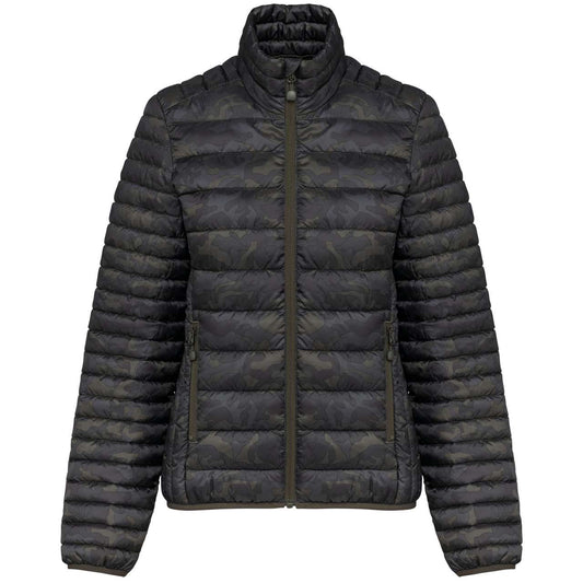 LADIES' LIGHTWEIGHT PADDED JACKET - Jungle Camo - colorimageurl