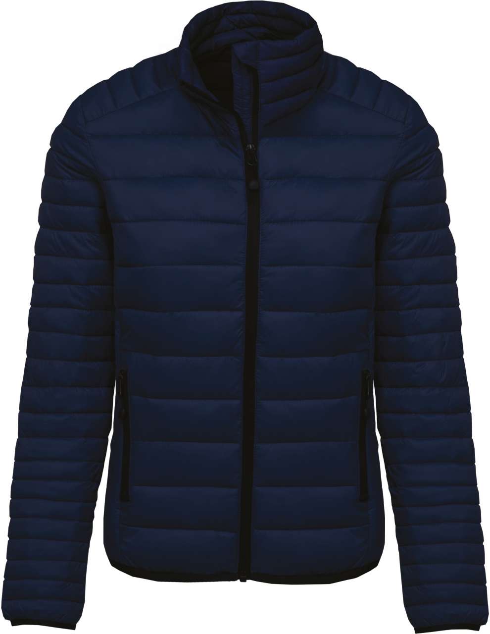 LADIES' LIGHTWEIGHT PADDED JACKET - Navy - colorimageurl