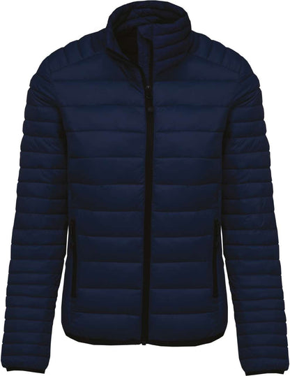 LADIES' LIGHTWEIGHT PADDED JACKET - Navy - colorimageurl