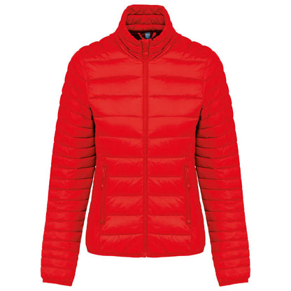 LADIES' LIGHTWEIGHT PADDED JACKET - Red - colorimageurl