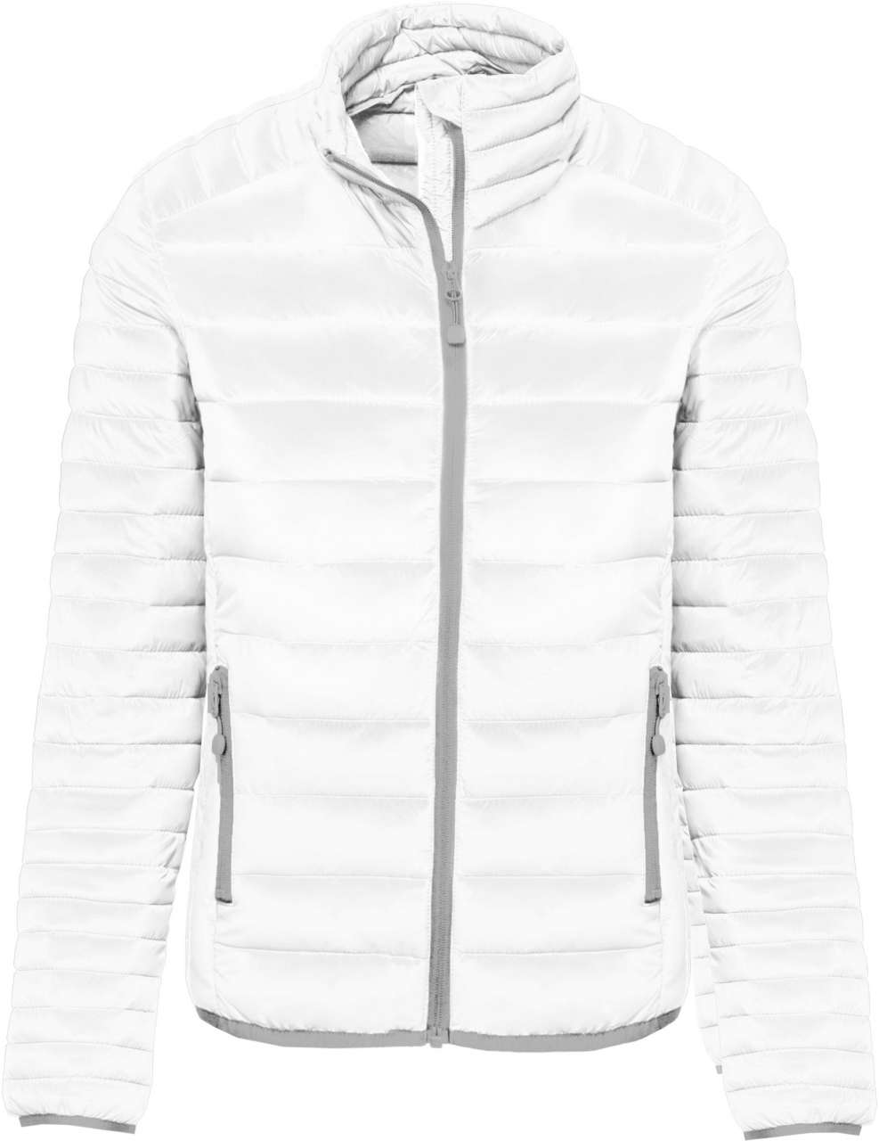 LADIES' LIGHTWEIGHT PADDED JACKET - White - colorimageurl