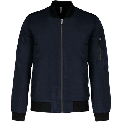 MEN'S BOMBER JACKET - Navy - colorimageurl