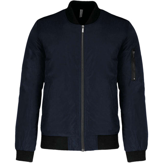 MEN'S BOMBER JACKET - Navy - colorimageurl