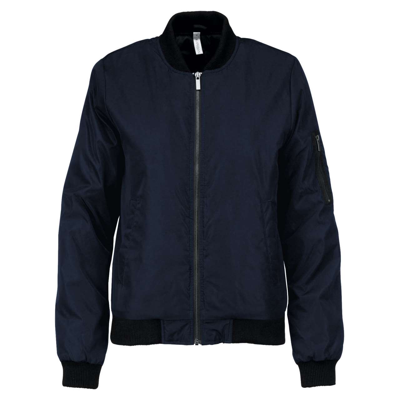 LADIES' BOMBER JACKET - Navy - colorimageurl