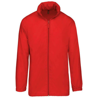 UNLINED WINDBREAKER - Red - Main
