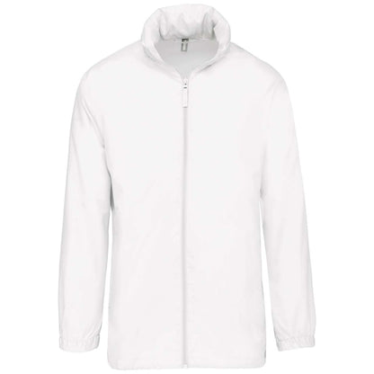 UNLINED WINDBREAKER - White - Main