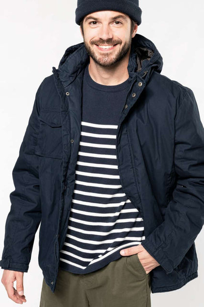 HOODED PARKA - Deep Khaki - modelimageurl