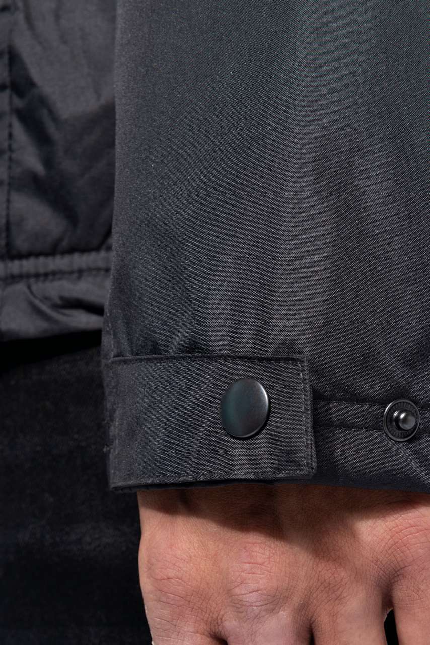 SCORE - DETACHABLE-SLEEVED BLOUSON JACKET - Black/Orange - Additional