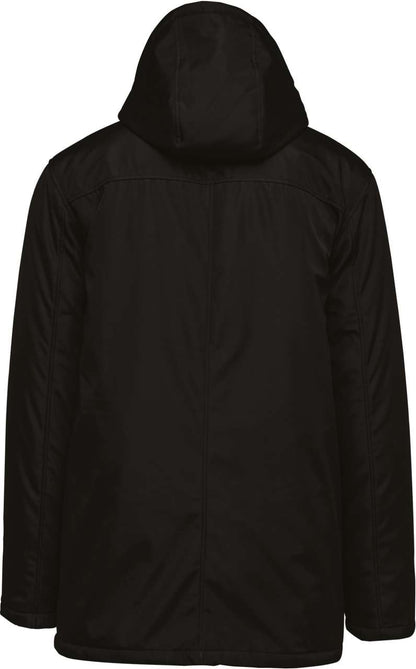PARKA WITH REMOVABLE HOOD - Black - Main