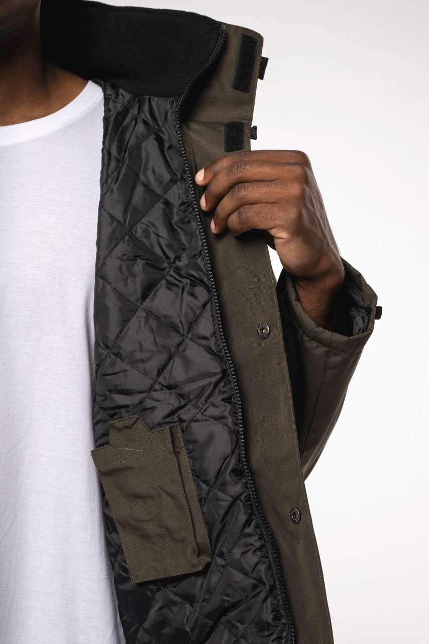 QUILTED PARKA - Beige - Additional