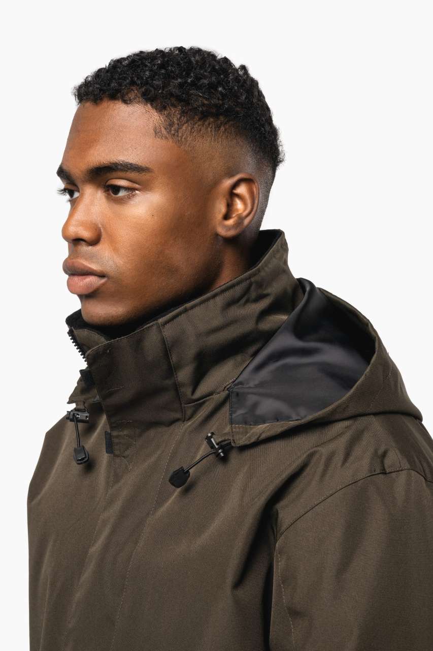 QUILTED PARKA - Beige - Additional