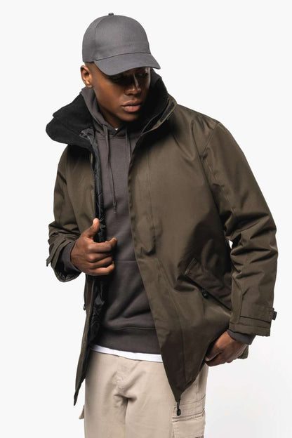 QUILTED PARKA - Beige - Additional