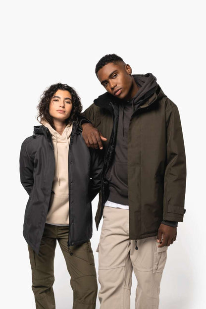 QUILTED PARKA - Beige - Additional